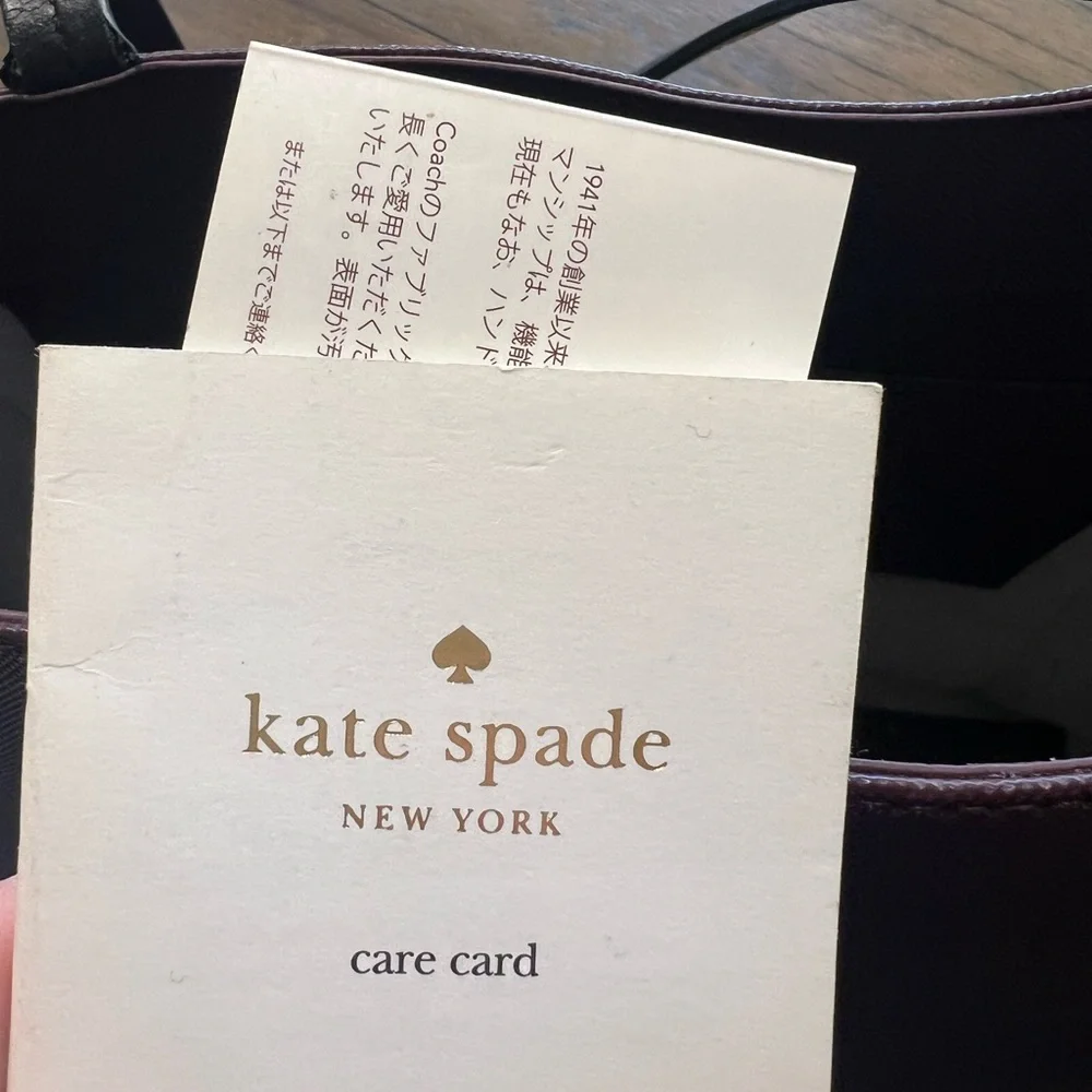 Kate Spade Deep Purple Tote - Picture 10 of 12